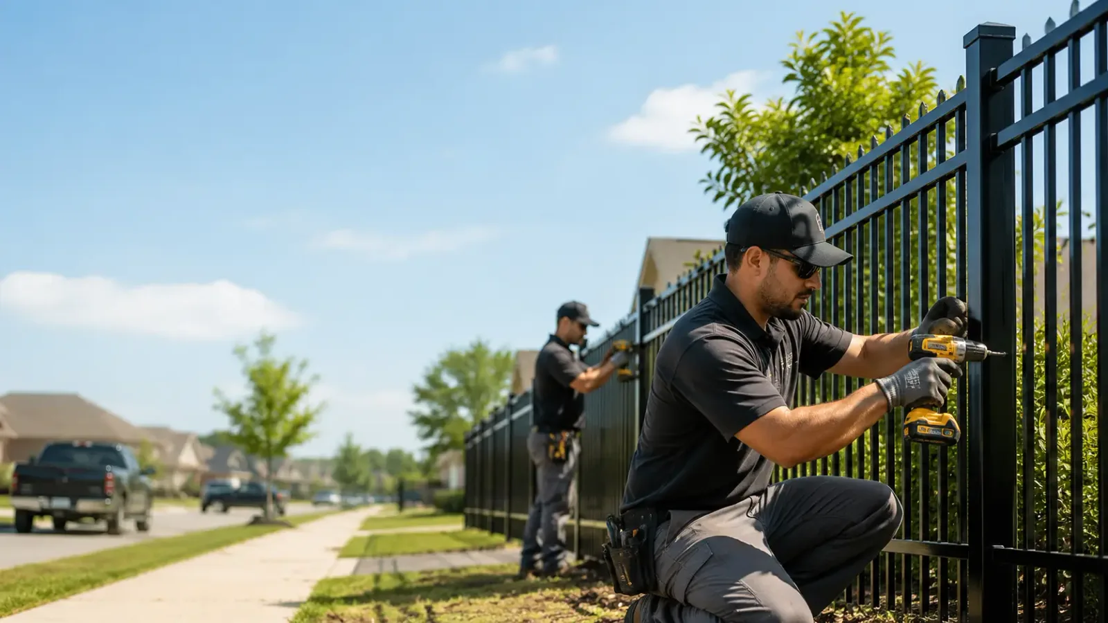Metal Fence Installation in Opelousas, LA